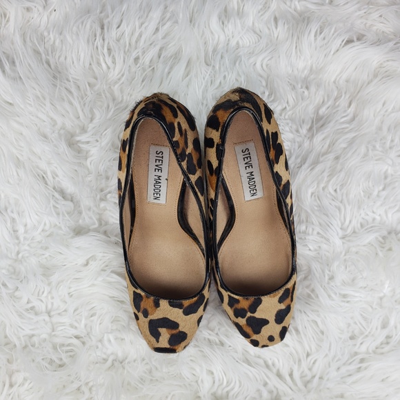 Steve Madden | Fur Print Heels - Picture 2 of 5